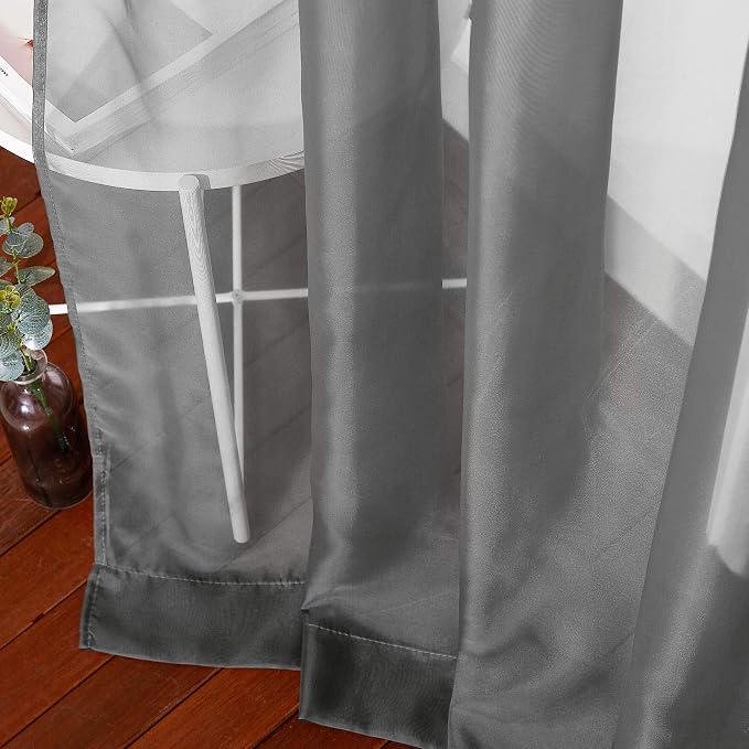 NICETOWN Sheer Voile Window Curtains - Image 7