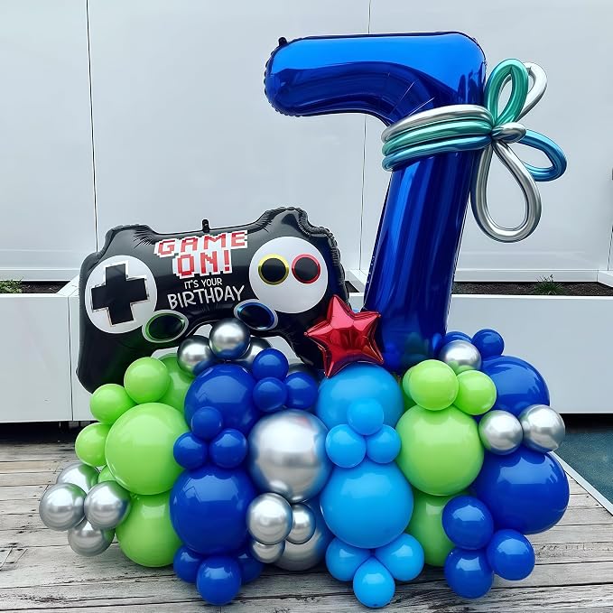 Navy Blue 18 Balloon Number, 40 Inch Number 18 Balloon Big Dark Blue Foil Mylar - Image 3