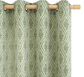BGment Olive Green French Country Curtains 63 Inches Long by BGment