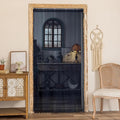 Sutuo Home Navy Blue Boho Doorway Curtain by SutuoHome
