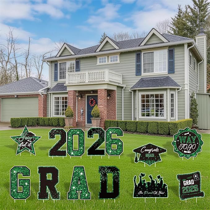 Graduation Yard Signs Class of 2026 Decorations, 2026 Sign - Image 5