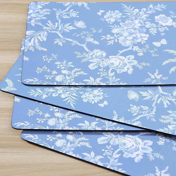 Laura Ashley Cork Placemats, 16 x 12-inch, Walled Garden | Ideal - Image 4