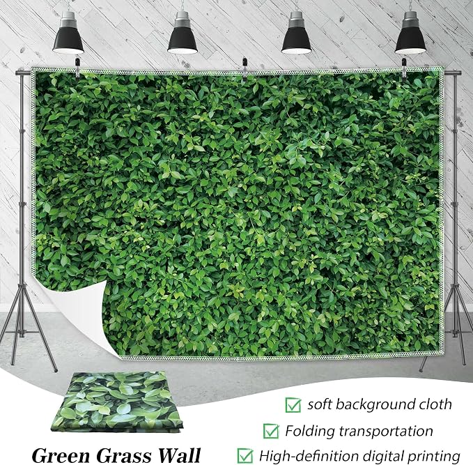 Green Leaves Backdrop - Image 2