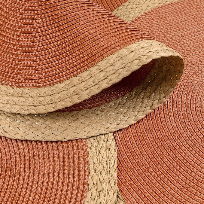 Noctiflorous Braided Round Placemats Set of 8, 15 Inch Woven Table Mats - Image 3