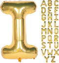 Letter Balloons 40 Inch Giant Jumbo Helium Foil Mylar Gold I | by Exquisitehighqualitypartydecorationstomeetyoureveryneed%EF%BC%81