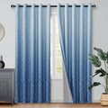 DWCN 100% Blackout Curtains for Bedroom by DWCN