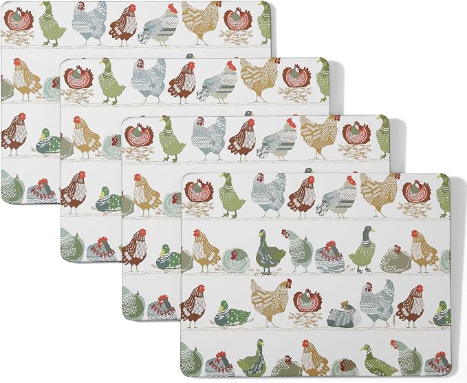 Laura Ashley Cork Placemats, 16 x 12-inch, Coop | Ideal by Unknown