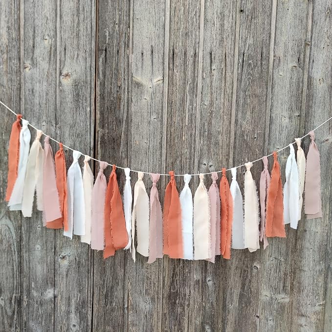 Chiffon Tassel Garland for Home Decortaion Wedding Birthday Party Backdrop - Image 4