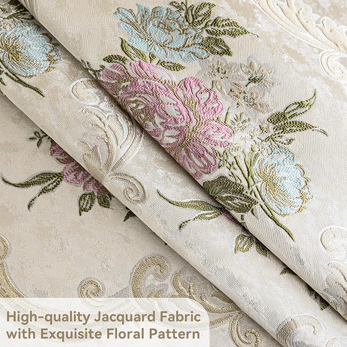Loom and Mill European Floral Curtains - Image 4