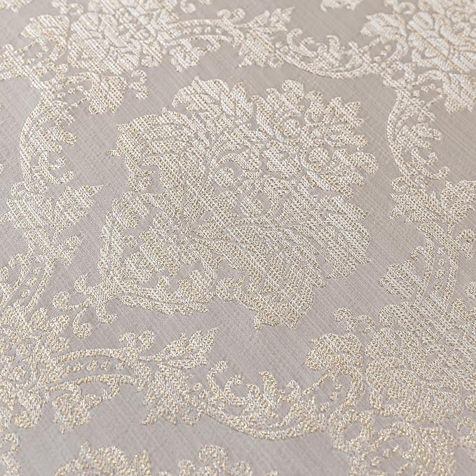 Loom and Mill Damask Floral Curtains - Image 4