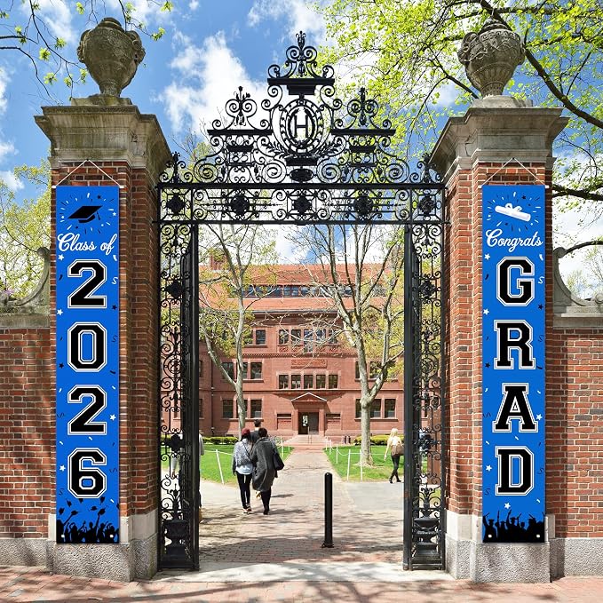 2026 Graduation Decorations, Graduation Banner Class of 2026, Hanging - Image 2