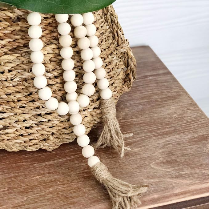 CVHOMEDECO. Wood Beads Garland - Image 7