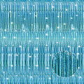 3 Pack 3.3 x 9.9 ft Holographic Blue Tinsel Streamers Party Decorations | Foil by Crosize