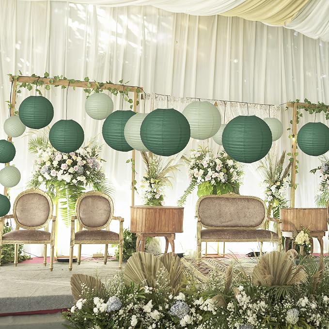 20Pcs Paper Lanterns Decorative - Image 7