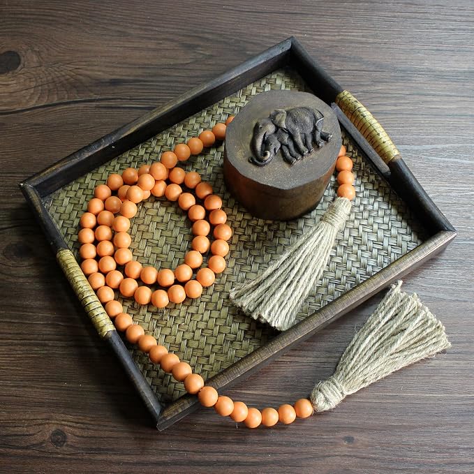 CVHOMEDECO. Wood Beads Garland - Image 4