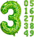40 inch giant Green pixel miner game number 3 balloon | Large mining theme foil by Exquisitehighqualitypartydecorationstomeetyoureveryneed%EF%BC%81