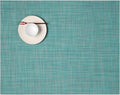 Chilewich Mini Basketweave Placemats, Woven Rectangle Placemats Set of 4 | Easy by Chilewich