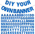 DIY Banner Kit with Letters Glitter Banner Letters Customizable Birthday by mifengda