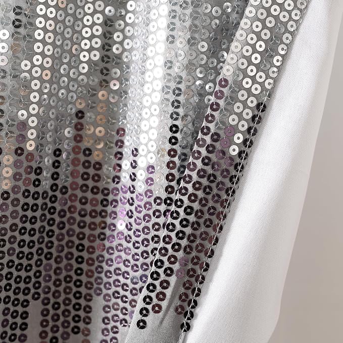 Lush Decor Night Sky Sequins Valance Curtain Single - Image 5