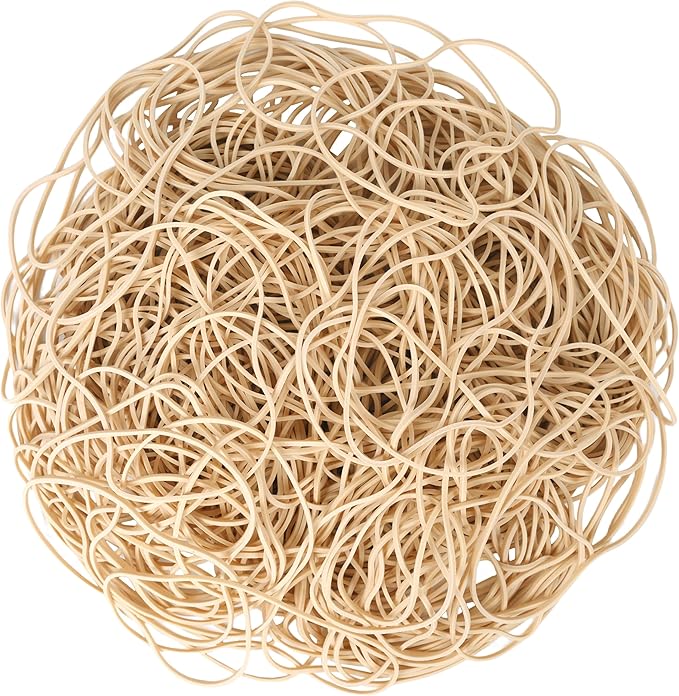 AIWOQI Rubber Bands 300Pcs 4.8in Long Stretchy Rubber Band - Image 4
