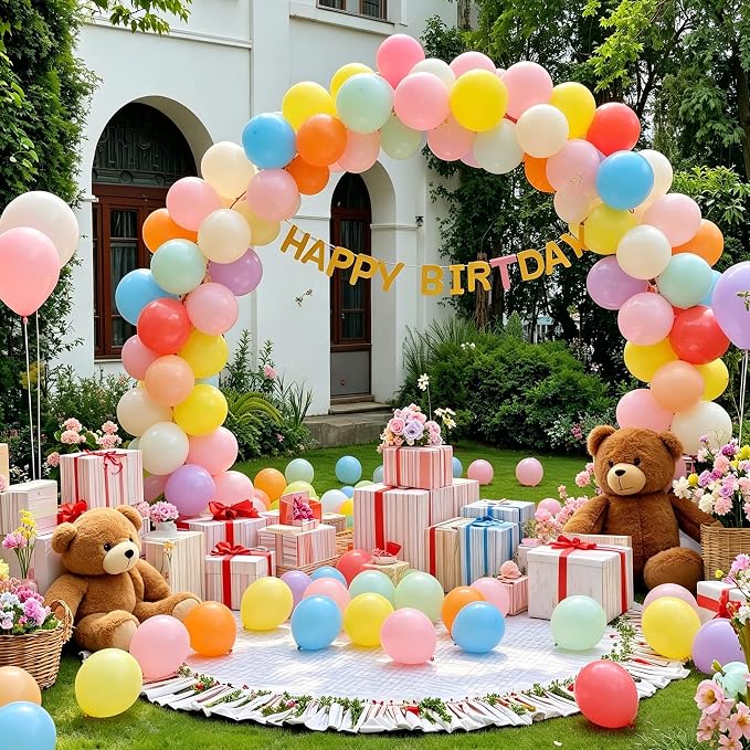 Latex Balloons 120 Pack 12 Inch 12 Colors - Image 6