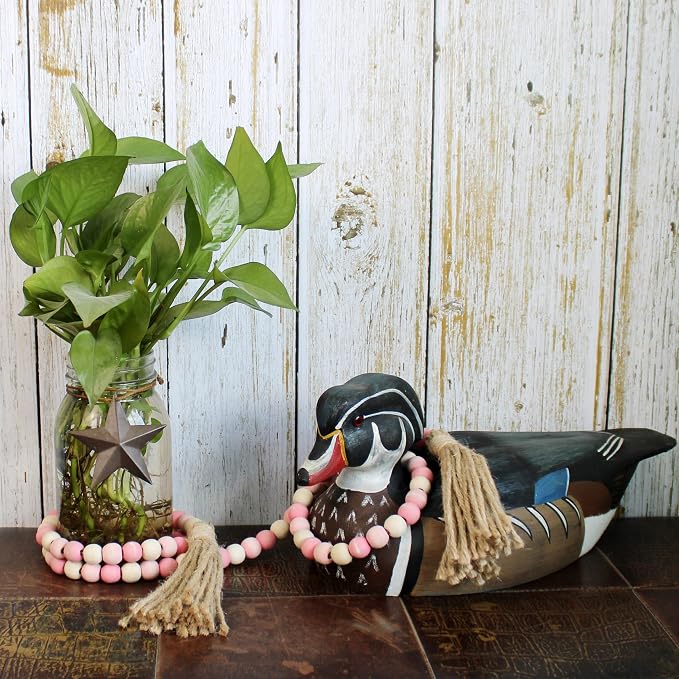 CVHOMEDECO. Wood Beads Garland - Image 5