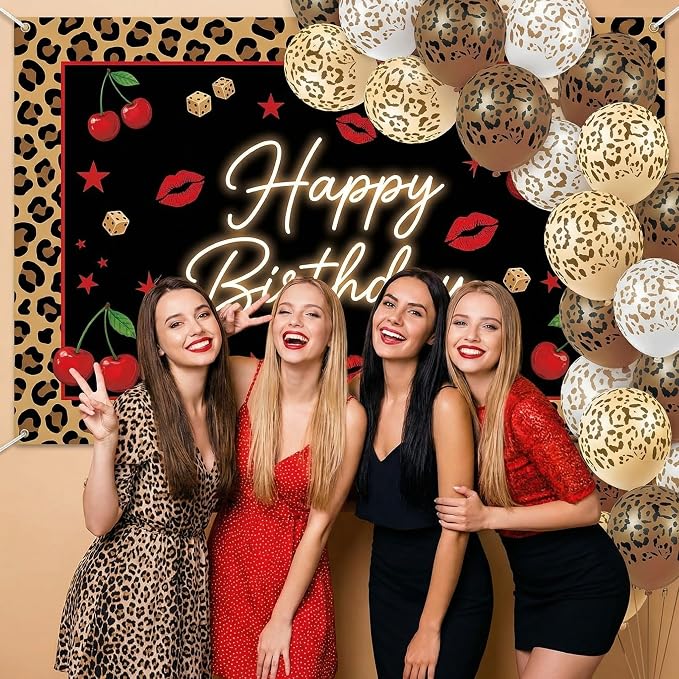 Gejoy 36 Pcs Cheetah Balloons Leopard Print Balloons 12 Inch Spots Latex - Image 3