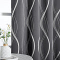NICETOWN Small Living Room Blackout Curtains 63 inch length, 42 x 63 Grey Dorm by NICETOWN
