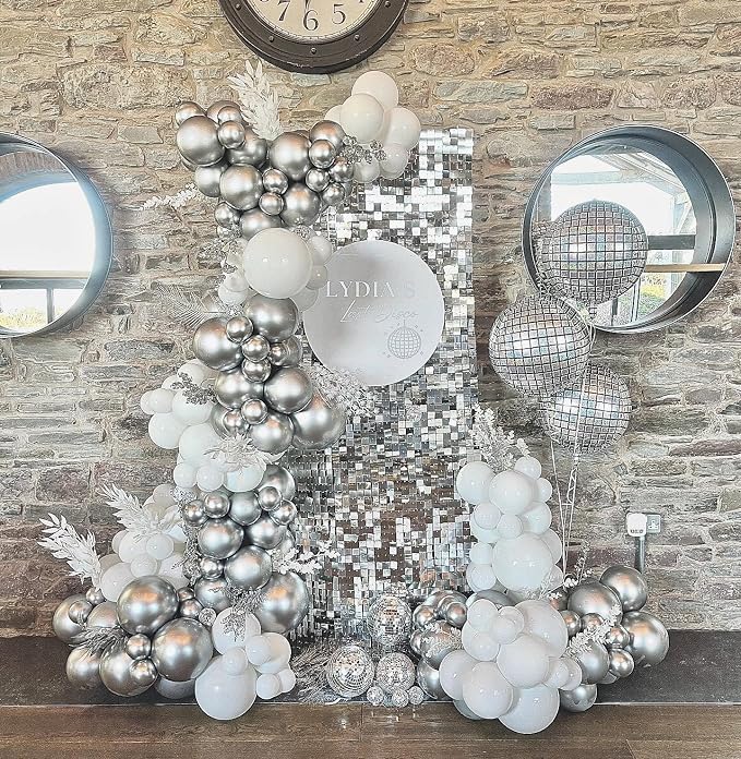 Disco Balloon Garland Arch Kit 171Pcs - Image 7