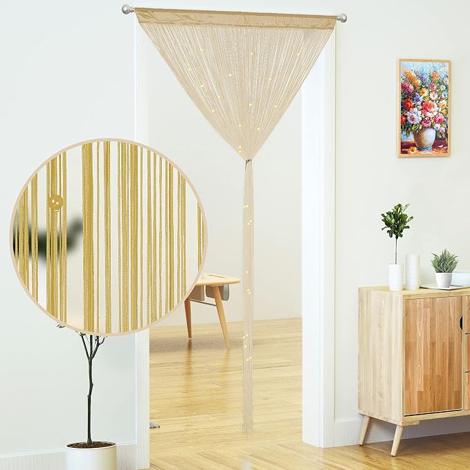 Beaded Curtain Door String Curtains - Image 2