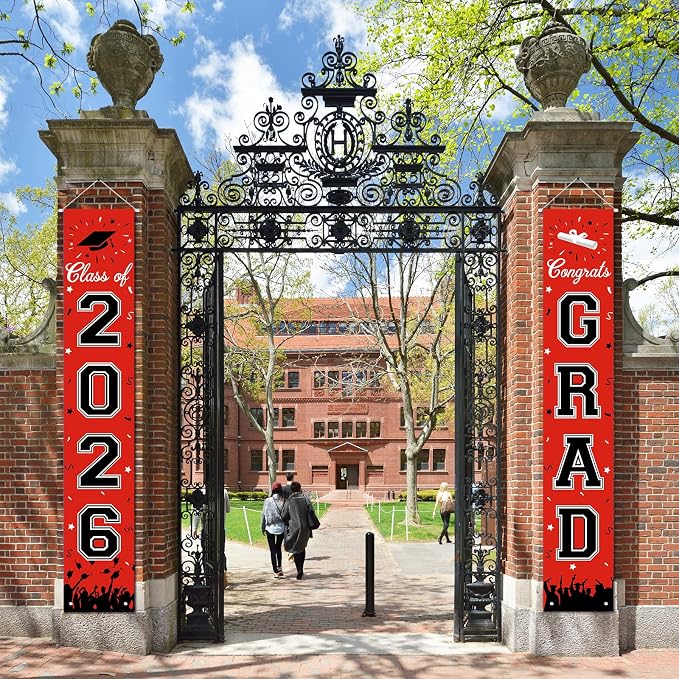 2026 Graduation Decorations, Graduation Banner Class of 2026, Hanging - Image 2