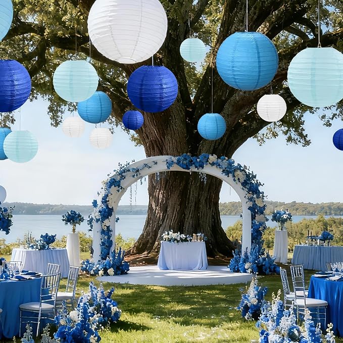 21Pcs Paper Lanterns - Image 4
