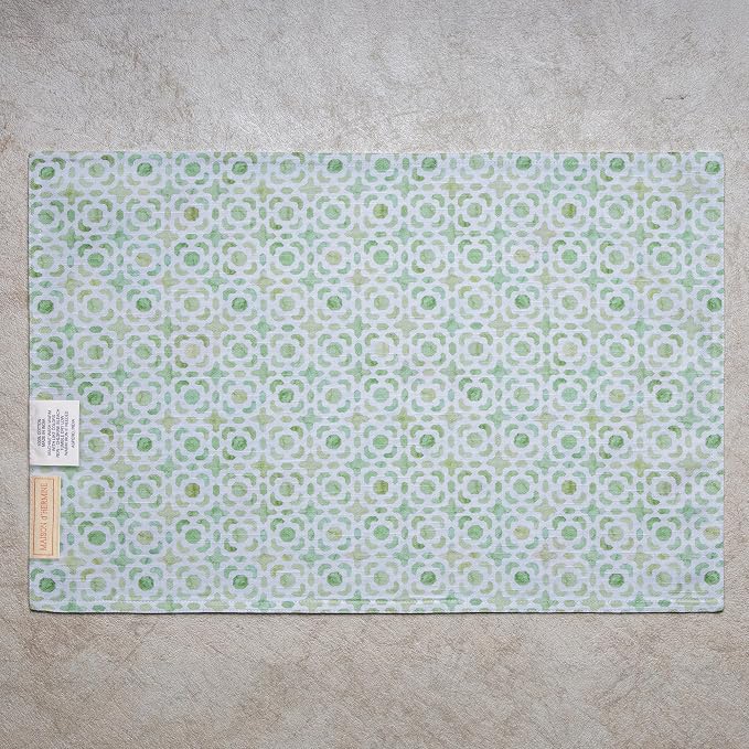 Maison d' Hermine Placemats Set of 4 Reusable 100% Cotton | Cloth Place Mats - Image 9