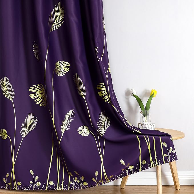 Purple Blackout Curtains for Dining Room - Image 7
