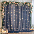 10x10ft Navy Blue Tulle Backdrop Curtain by Partisky