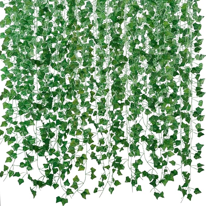 Freyalife Fake Vines for Room Decor Aesthetic Artificial Plant Ivy Leaves by Unknown