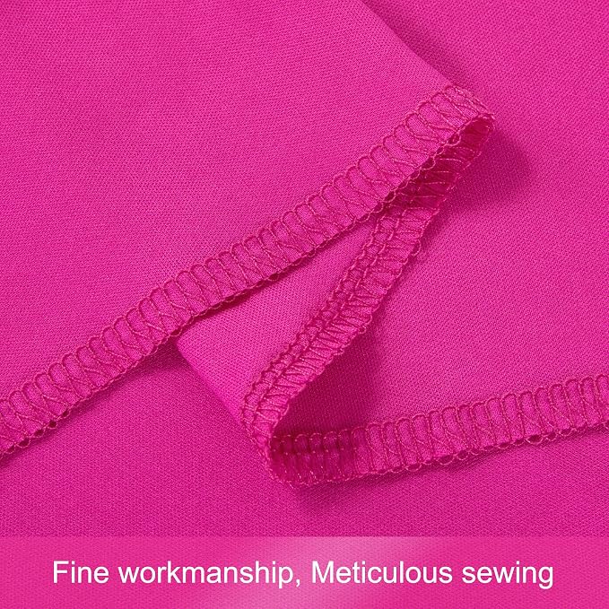 6 Panels Hot Pink Backdrop Curtains - Image 8