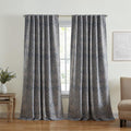 Threadmade Vittoria Paisley Printed Blackout Curtain Panel by ElreneHomeFashions