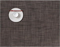 Chilewich Mini Basketweave Placemats, Woven Rectangle Placemats Set of 4 | Easy by Chilewich