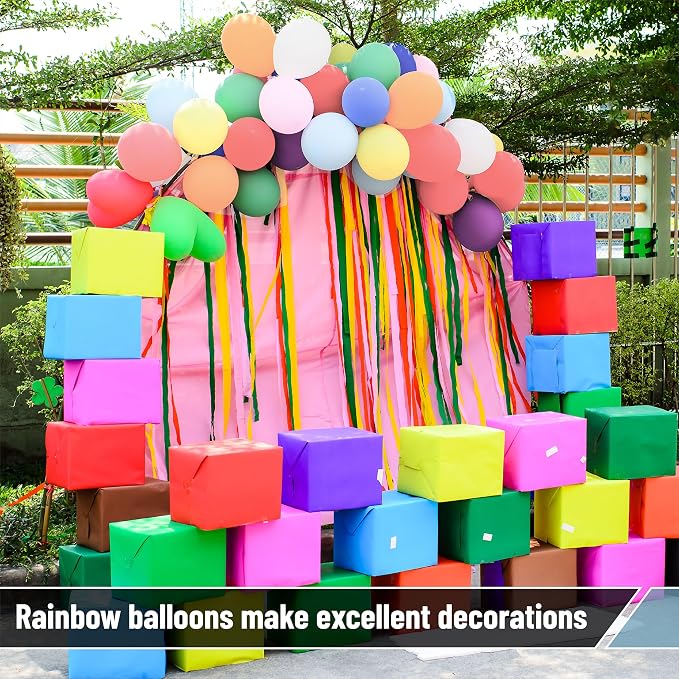 Mr. Pen- Pastel Balloons, 12 Inch, 54 Pack | Assorted Pastel Latex Balloons - Image 5