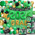 Party Spot！2026 Green and Gold Graduation Party Decorations by PartySpot%EF%BC%81
