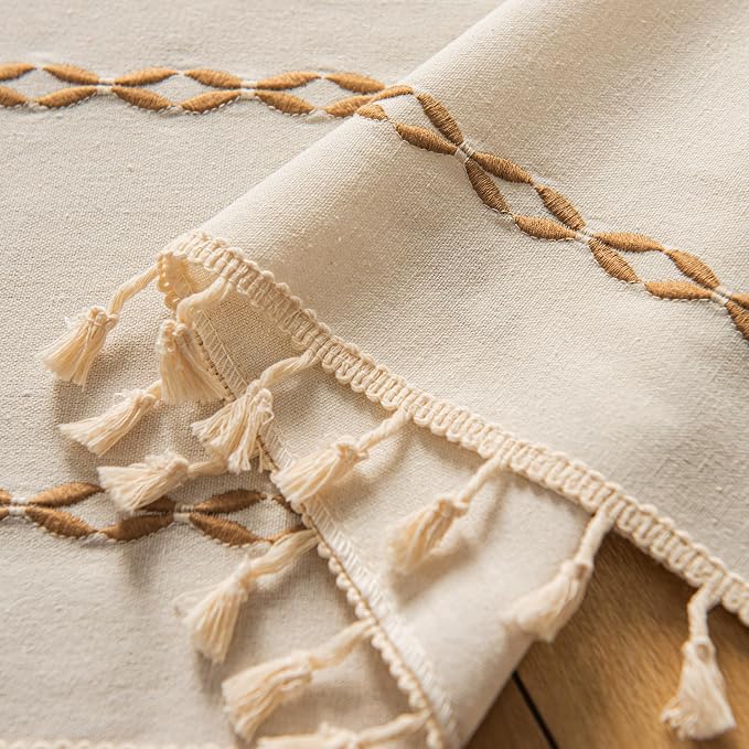 Sutuo Home Boho Farmhouse Curtains 72 Inches Long - Image 7