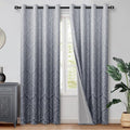 DWCN 100% Blackout Curtains for Bedroom 102 Inch Long by DWCN