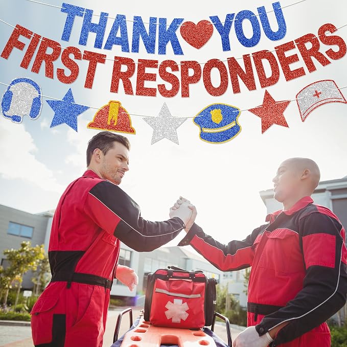 Thank You First Responders Banner - Image 5