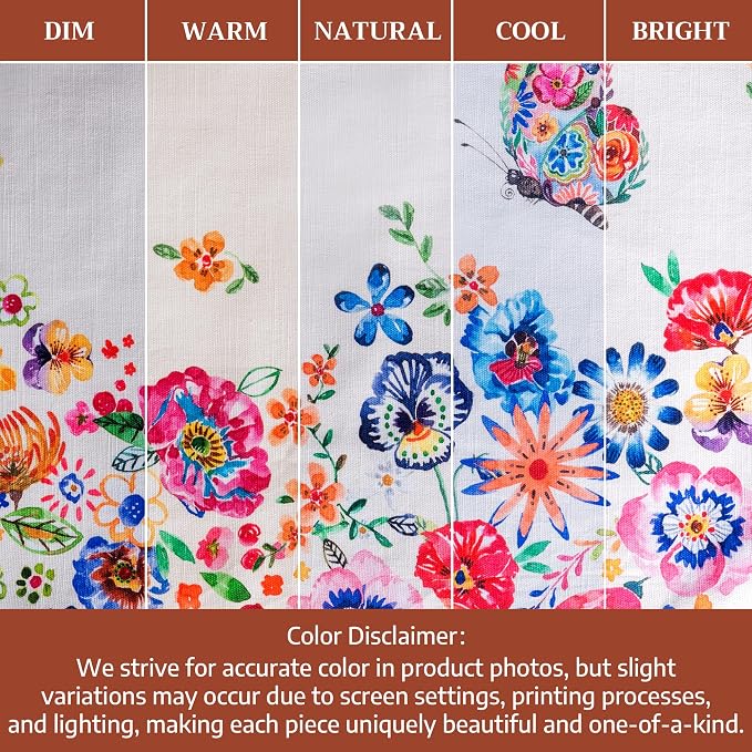 Maison d' Hermine Placemats Set of 4 Reusable 100% Cotton | Cloth Place Mats - Image 6