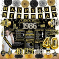 Zirtorei 40th Birthday Decorations by Zirtorei