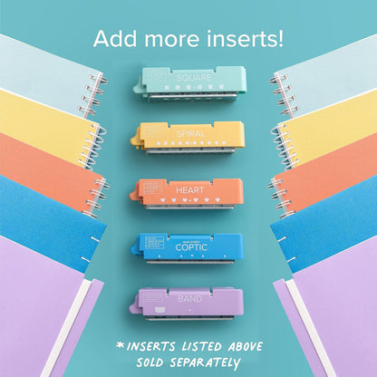 We R Memory Keepers Multi Cinch Kit (2 in 1 Circle & Disc) Book Binding Art Crafts Sewing Scrapbooking Journaling Printmaking Paper Craft Office Home Card Stock DIY Card Making Sticker Machine