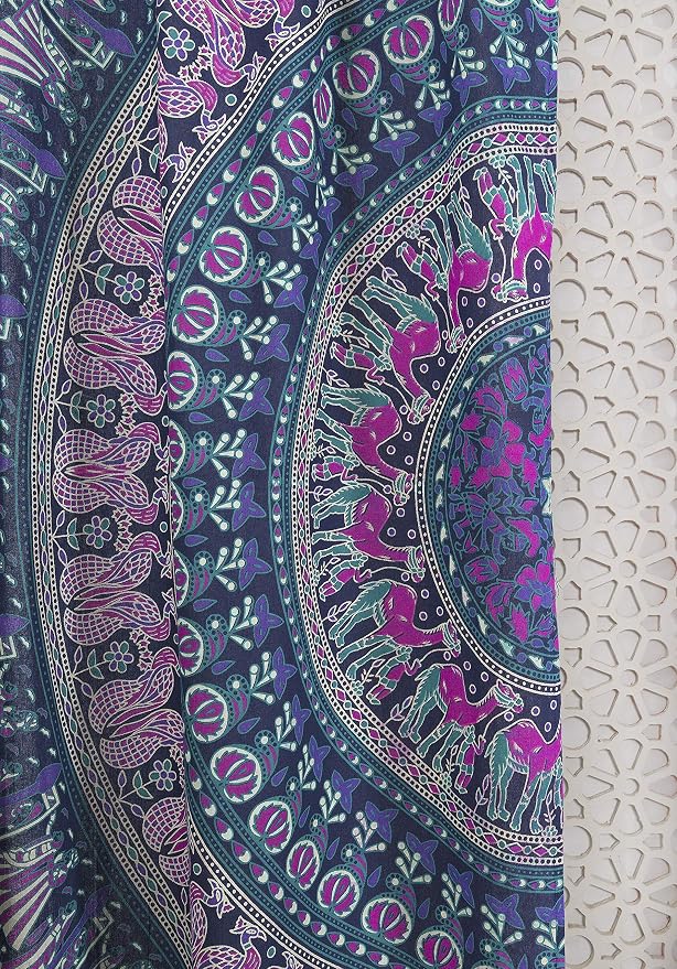 Popular Handicrafts Indian Hippie Bohemian Beautiful Elephant Blue Color - Image 4