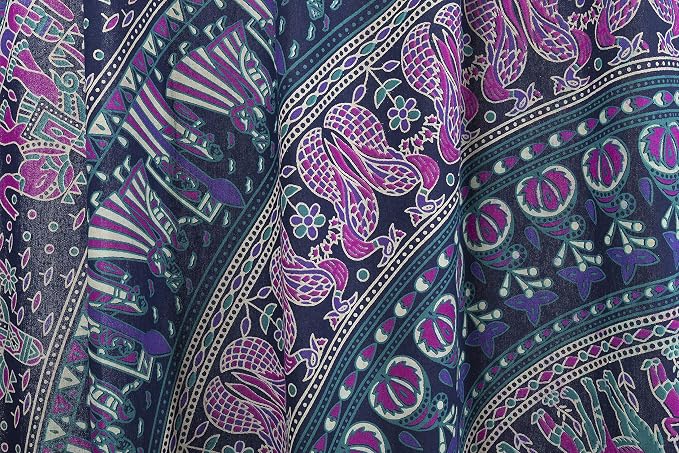 Popular Handicrafts Indian Hippie Bohemian Beautiful Elephant Blue Color - Image 5