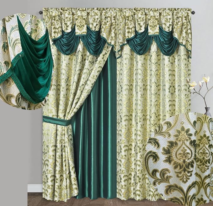 GOHD Samba Star. Jacquard Window Curtain Panel Drape - Image 2
